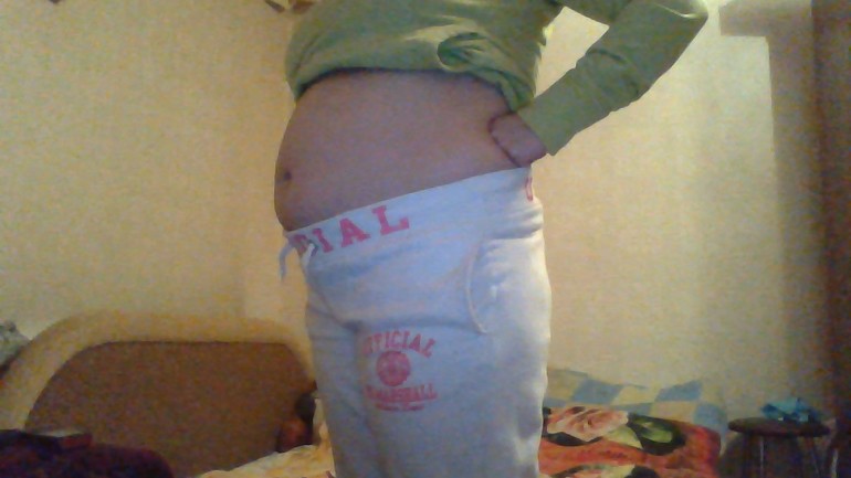 Мое пузико,20-я неделя!)