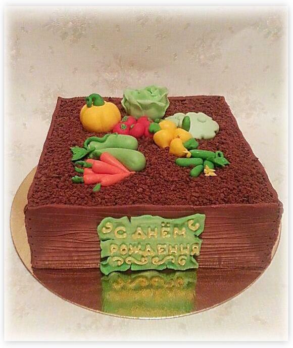 Огородик... Вариации на тему)) 2,5 кг, 20*20*6