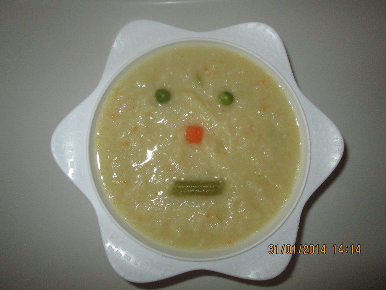 суп пюре с телятиной