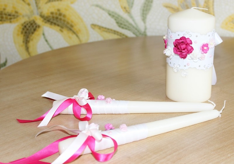 оформление свадебных аксессуаров