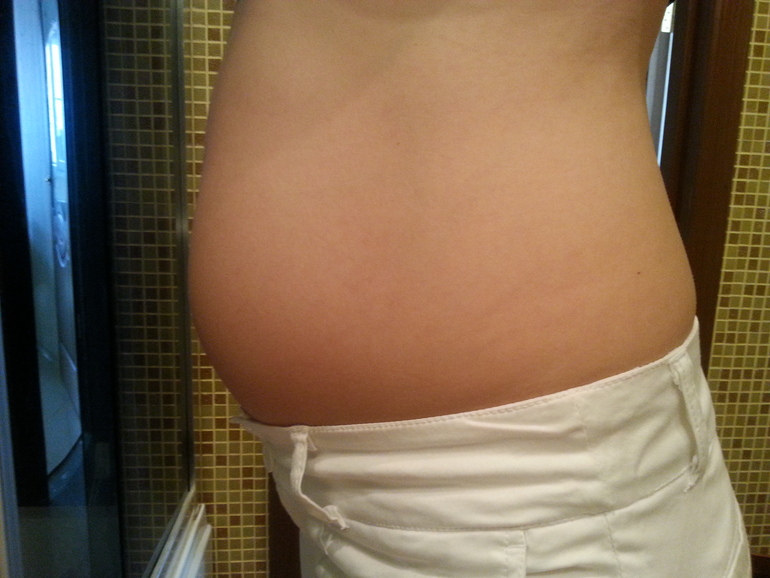 Фото моего пузика!!!