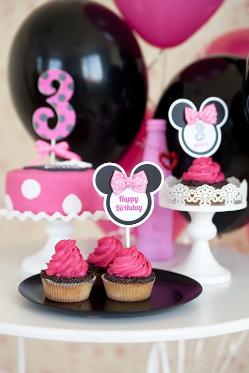 Оформление в стиле Мини Маус