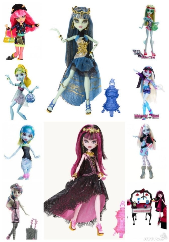 Низкие цены! Куколки Monster High. Оригинал. Mattel