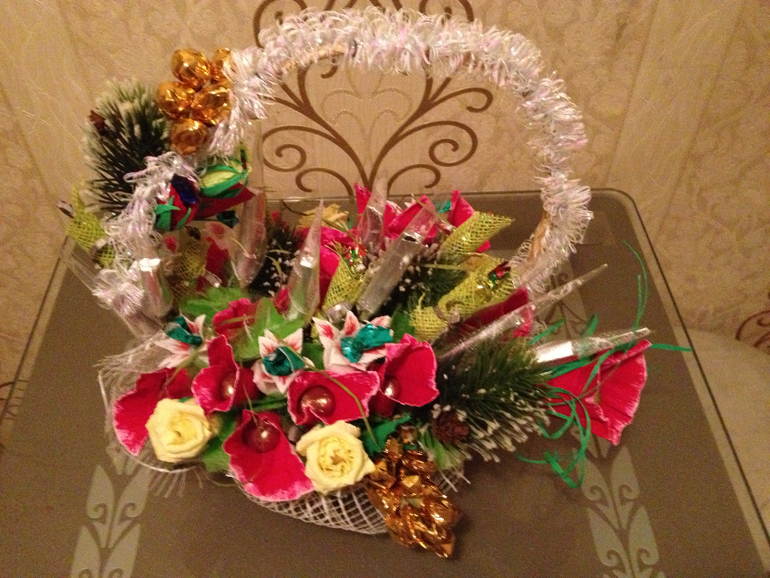 Сладкие букеты еще одно хобби:)