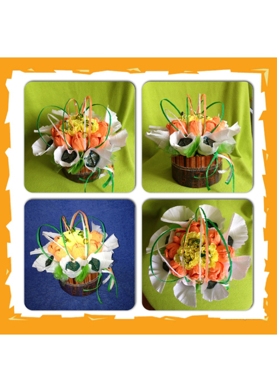 Сладкие букеты еще одно хобби:)