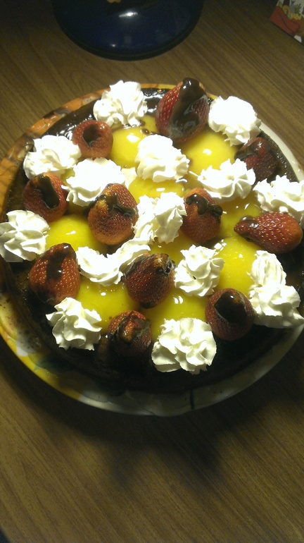 Торт для дочи.