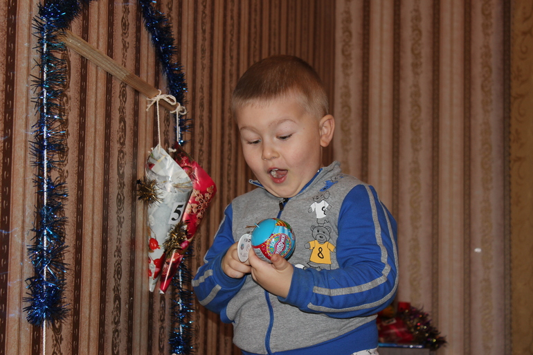 Адвент-календарь и письмо от дедушки Мороза!!!!!!