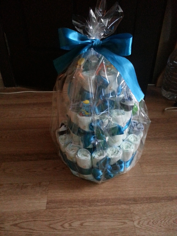 Тортики из памперсов Новомосковск, Донской, Узловая, Богородицк.