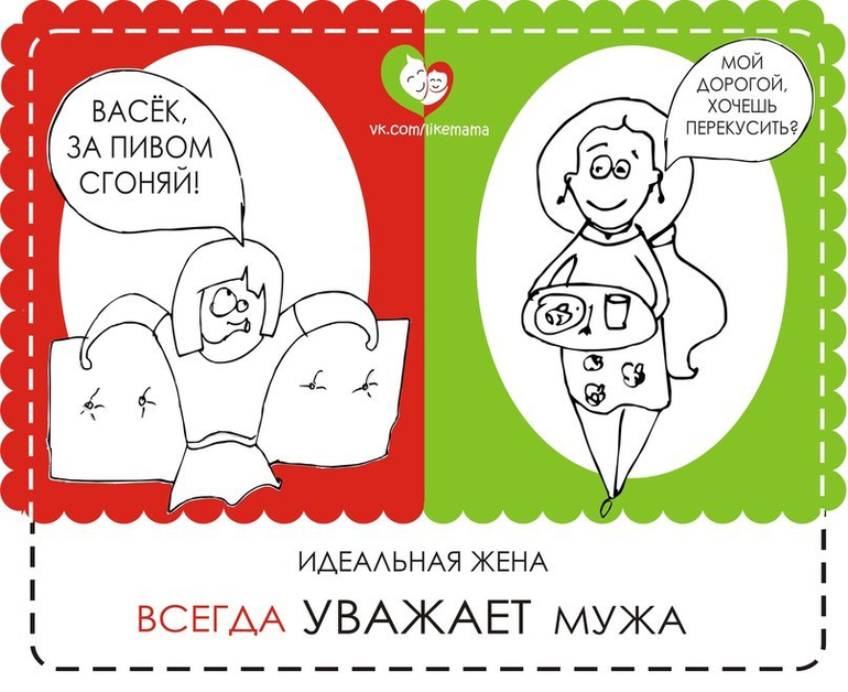 Какой муж — такая и жена