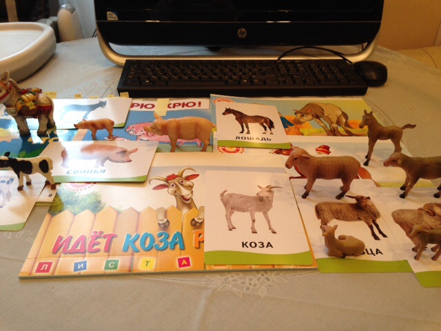 Тематическое занятие - домашние животные.