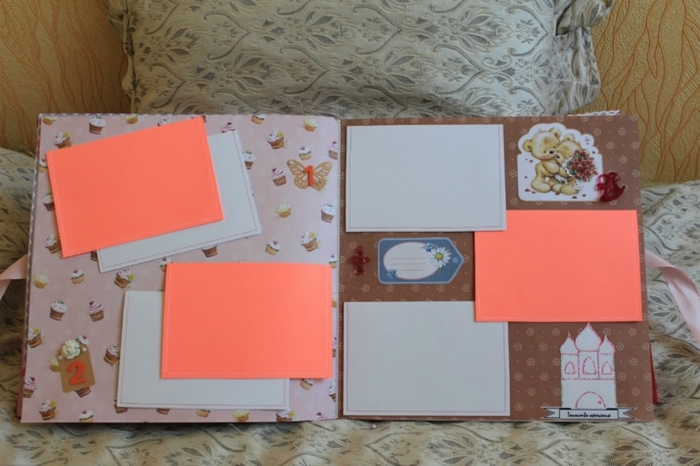 Фотоальбом первого года жизни "Анастасия"