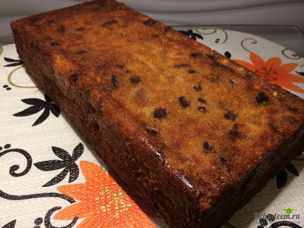 Кекс с сухофруктами