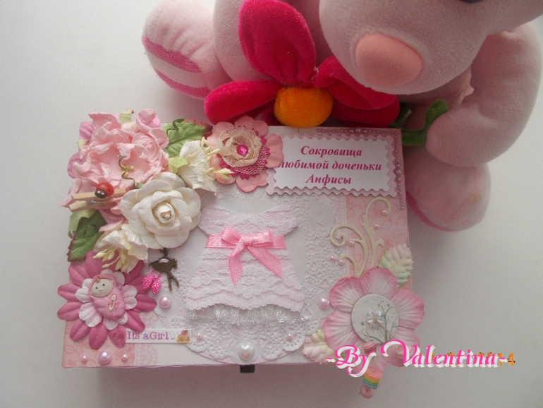 Очередная шкатулочка для маленькой принцессы!