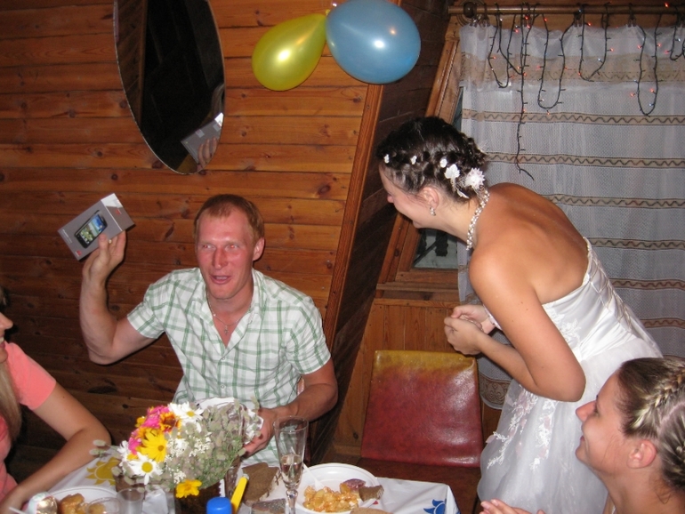 Деревянная годовщина свадьбы!