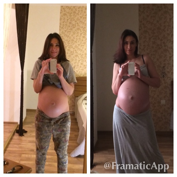 Фото нашего домика 30 и 37 недель