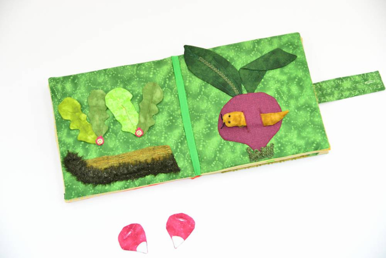 Развивающая книжка ОВОЩИ