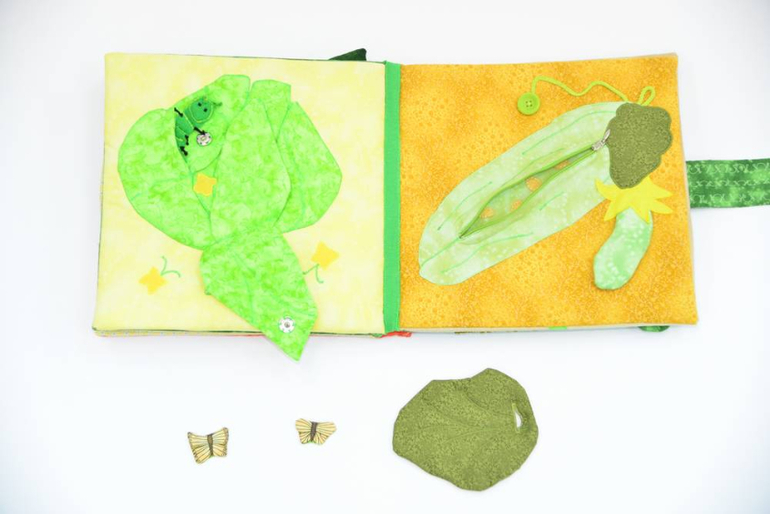 Развивающая книжка ОВОЩИ