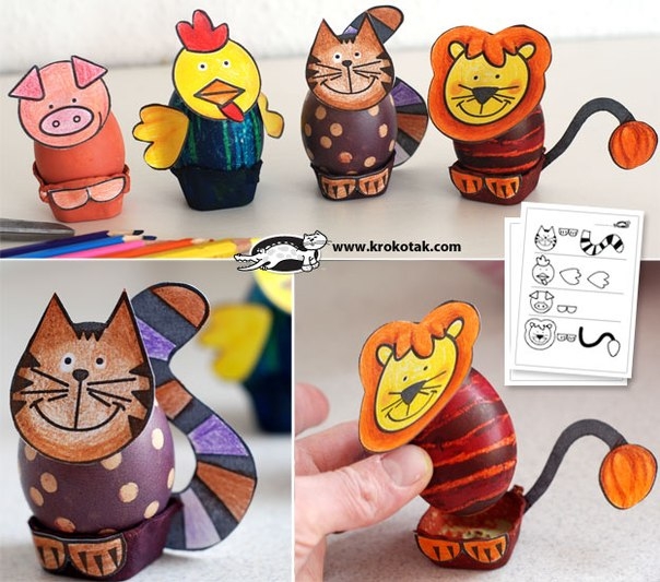 Веселые зверята (+раздача материала)