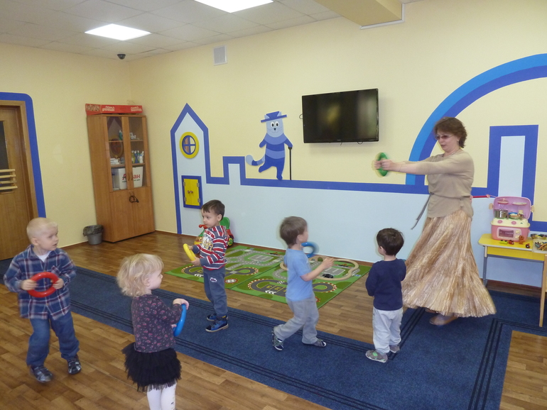 Веселые будни группы кратковременного пребывания в  АНО ДО "Центр "Развитие""