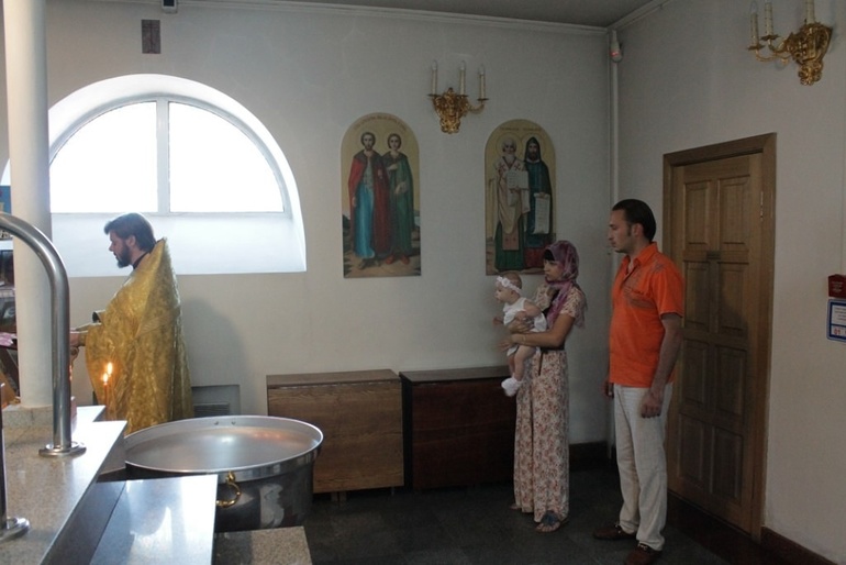 Покрестили нашу малышку!