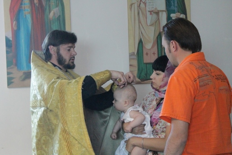 Покрестили нашу малышку!