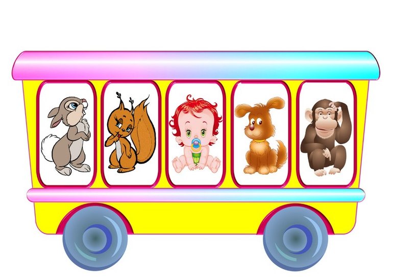 Развиваем логику " Логический паровозик"