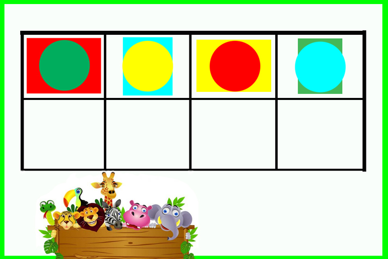 Развиваем логику,учим цвета,изучаем геометрические фигуры)