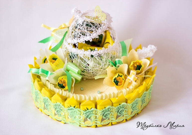 Чай с конфетками.