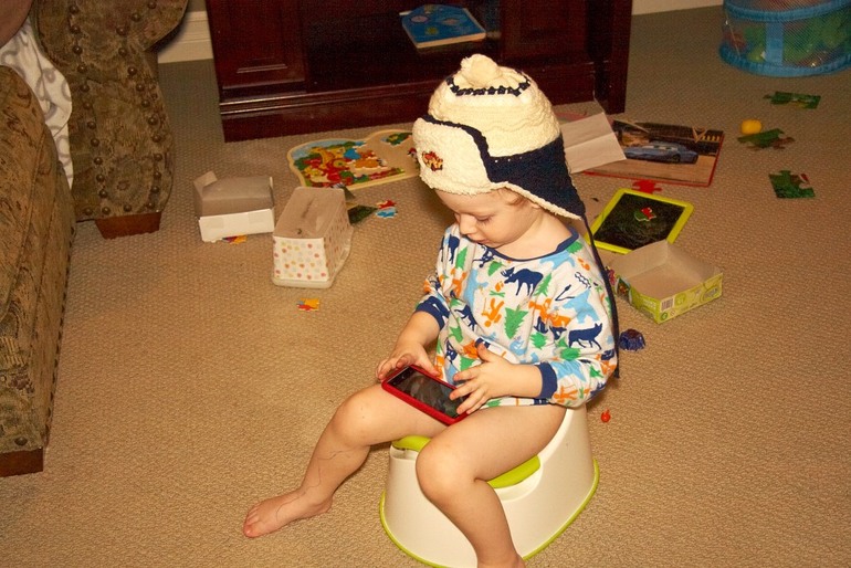 "Победа над горшком" или Пост поддержки мам))