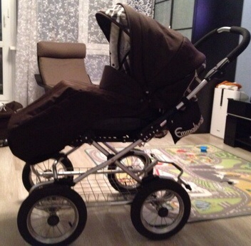 Продаю коляску Emmaljunga  edge duo combi