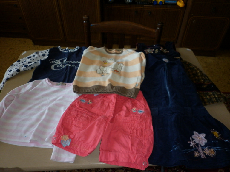 пакет вещей для девочки 98-104 см