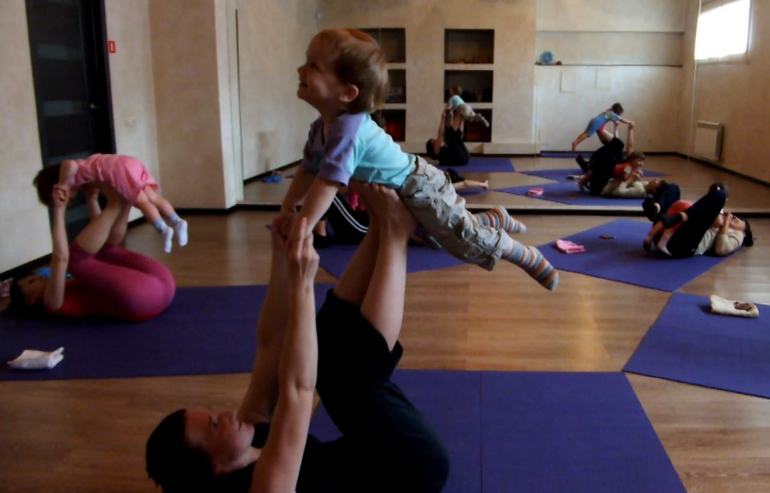 И снова о йоге для мам и деток :)