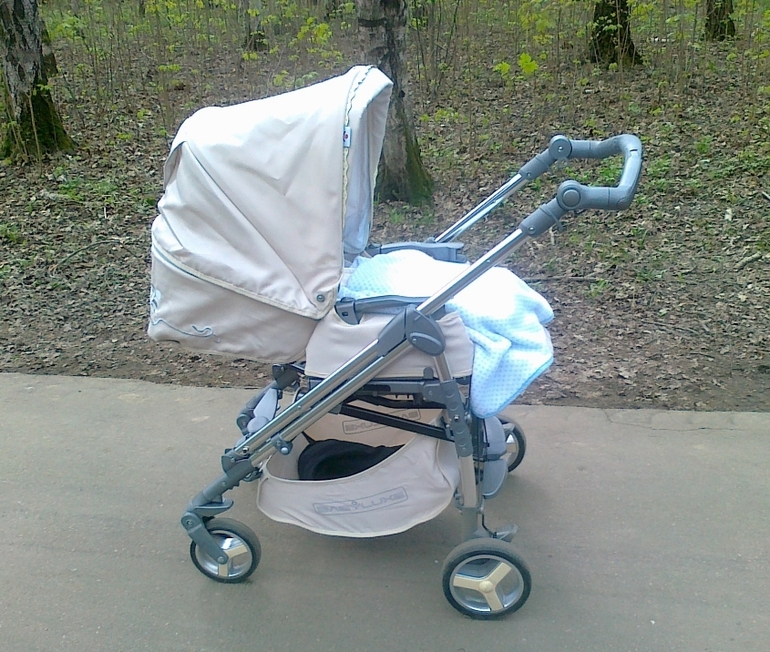 Коляска Babylux Carita 205 S (4 колеса)