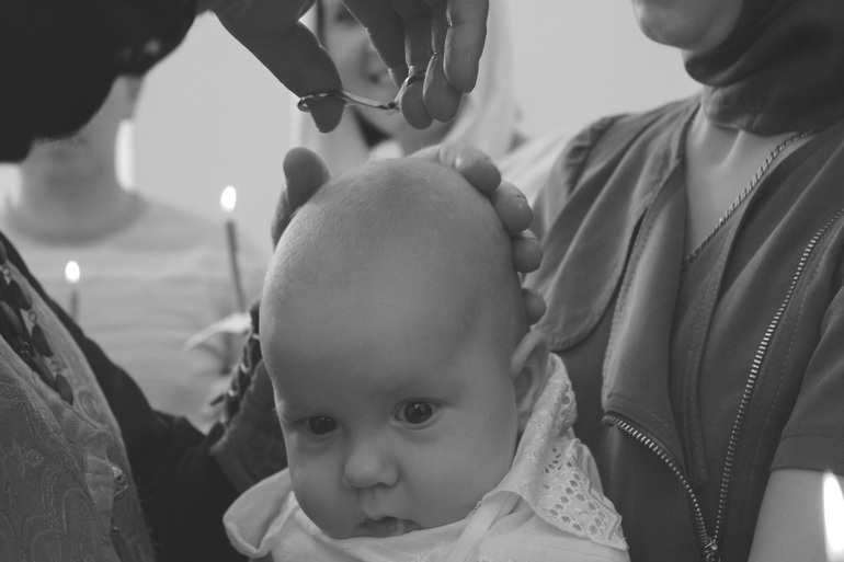 Крещение Николая.