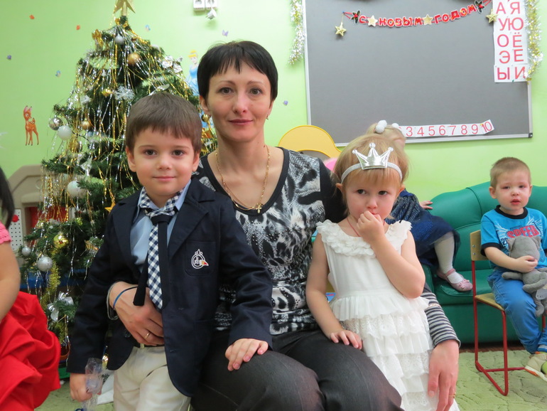 Наш первый новогодний утренник в детском саду!!!