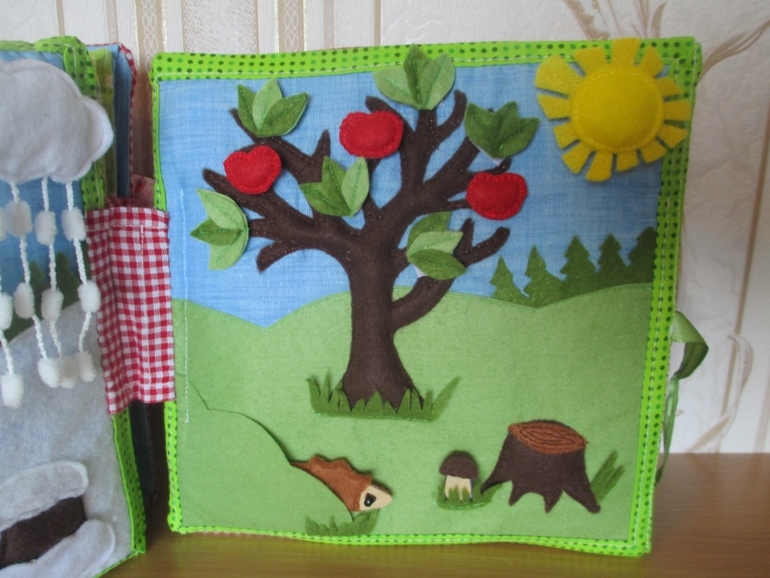 Книга на первый день рождения для Василисы