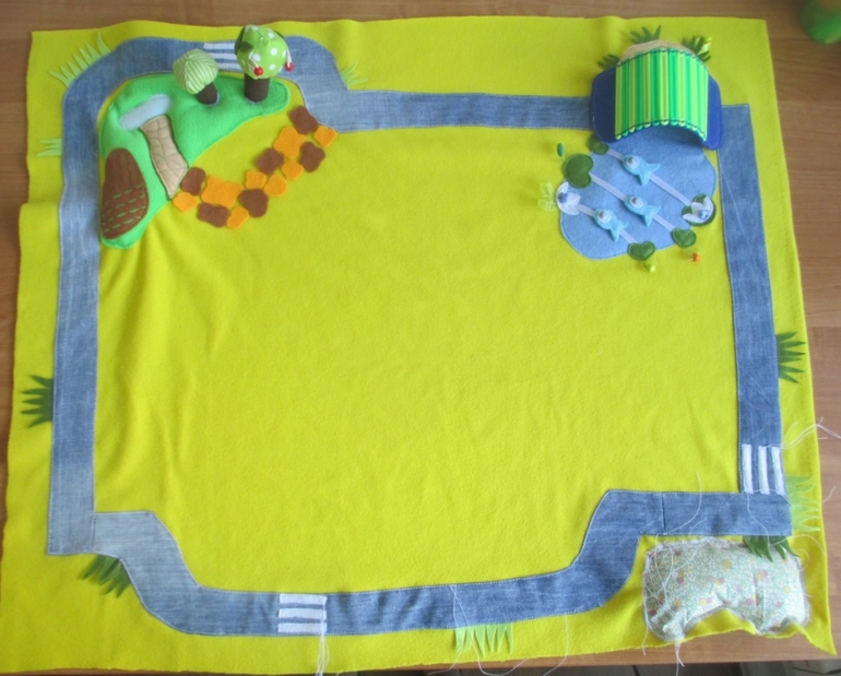 Работа только начата, а поделиться хочется