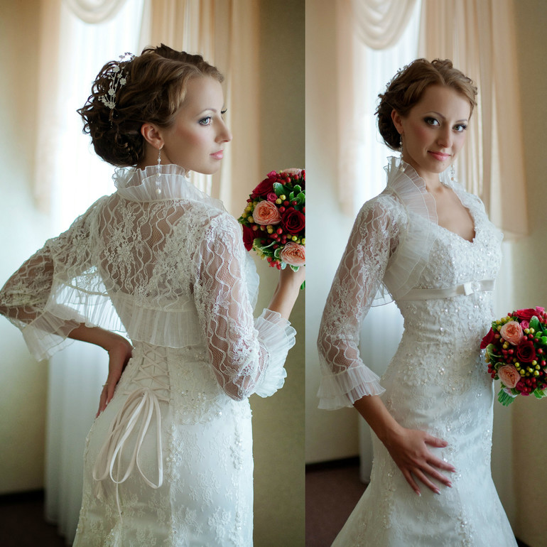 Свадебное платье от Елены Капура