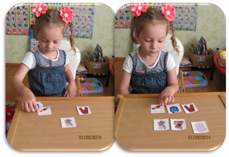 Отчет  по занятию  "Одежда-обувь" (Шичида для самых маленьких)