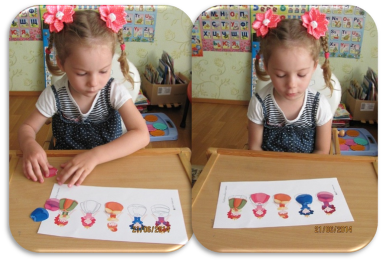 Отчет  по занятию  "Одежда-обувь" (Шичида для самых маленьких)