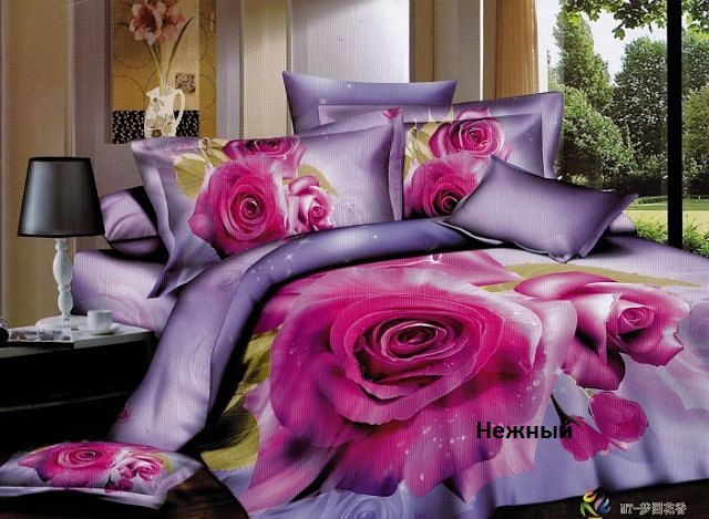 Постельное белье 3D графика от производителя!!!