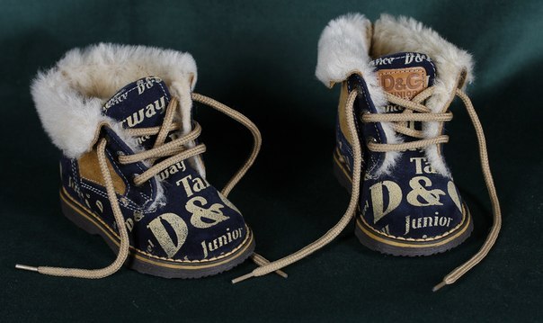 Ботиночки  D&G Junior размеры 19