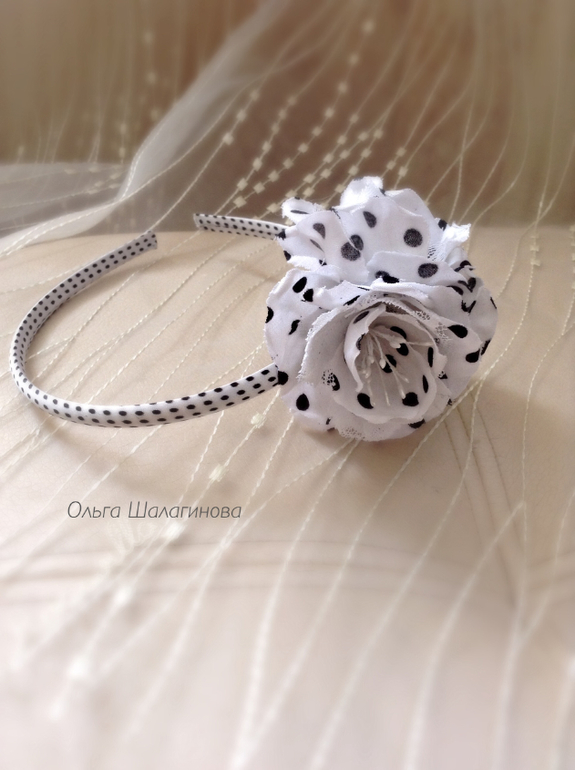 Цветы из шелка