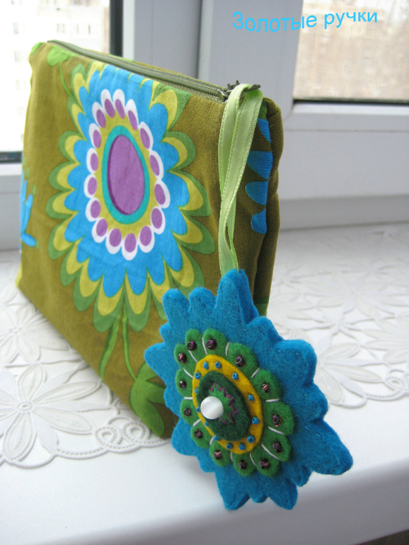 Косметичка "Неземной цветок"