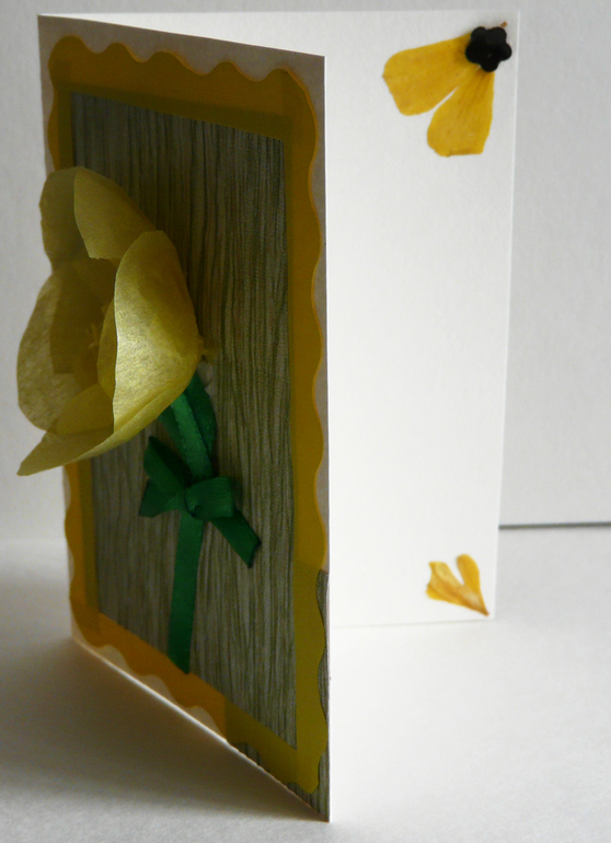 вот такая небольшая открыточка у меня получилась