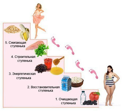 Диета Лесенка