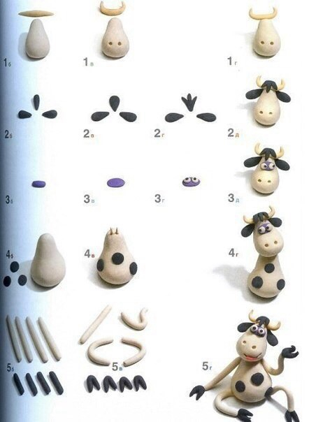 Учимся лепить.