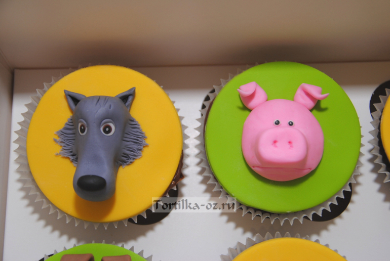 Капкейки Маша и Медведь