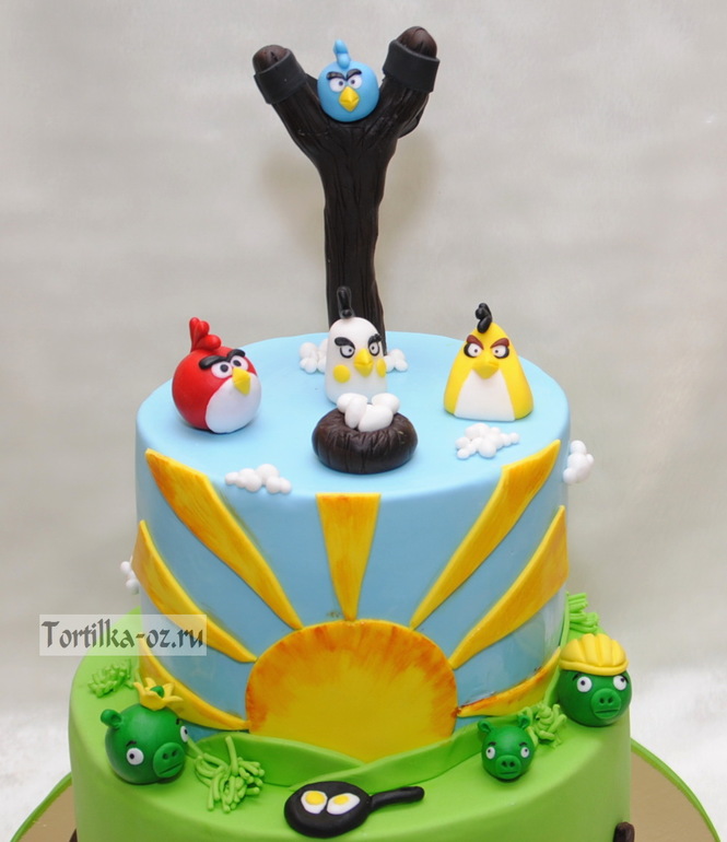 Торт Энгри Бёрдз