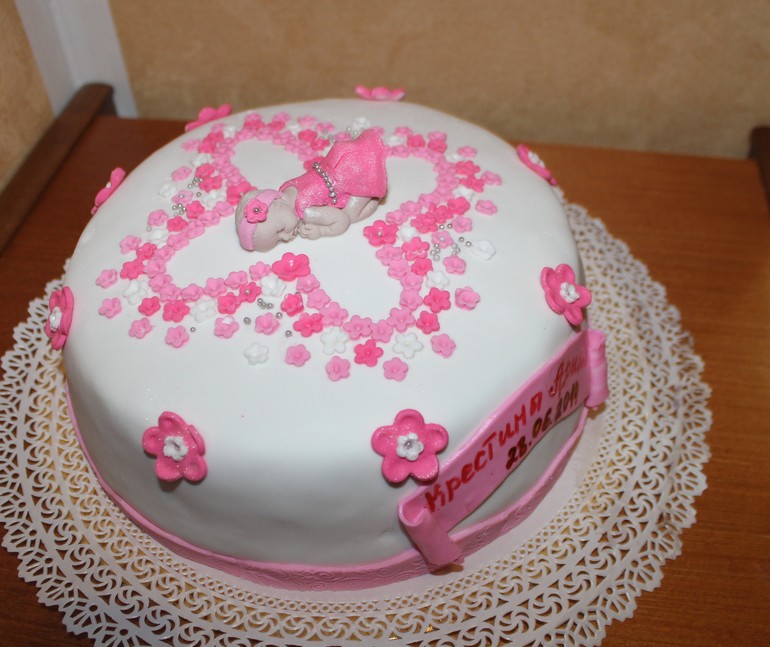 Тортик на крещение